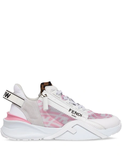 Fendi X Sarah Coleman Flow Ff Vertigo Sneaker In Pink