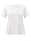 Lululemon All Yours Crew-neck Cotton-blend Jersey T-shirt In White