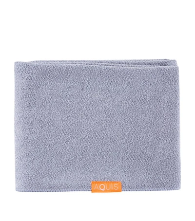 Aquis Rapid Dry Lisse Luxe Hair Towel In Cloudy Berry