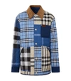 BURBERRY PATCHWORK QUILTED OVERSHIRT,16758969