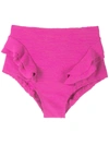 Clube Bossa Hopi High Rise Bikini Bottoms In Rosa