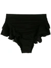 Clube Bossa Turbe Bikini Bottoms In Schwarz