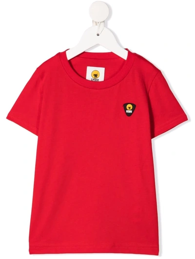 Ciesse Piumini Junior Kids' Logo Patch T-shirt In Red