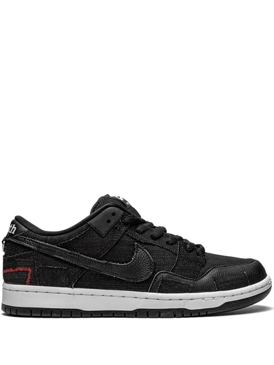 Nike Sb Dunk Low "wasted Youth" Sneakers In Black