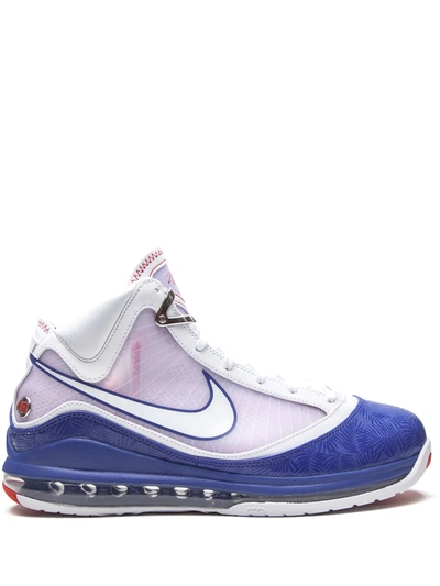 Nike Air Max Lebron 7 "dodgers" Sneakers In Weiss