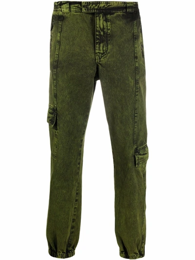 A-cold-wall* Green Cotton Memory Cargo Trousers