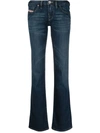 Diesel X 10 Corso Como Straight-leg Jeans In Blau