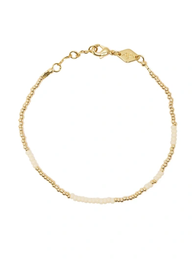 Anni Lu Asym Beaded Bracelet In Gold