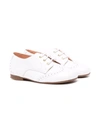 Clarys Embossed Derby Shoes In 白色