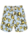 PALM ANGELS X VILEBREQUIN BEAR-PRINT SWIM SHORTS