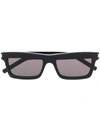 Saint Laurent Sl 461 Betty Rectangle-frame Sunglasses In Schwarz