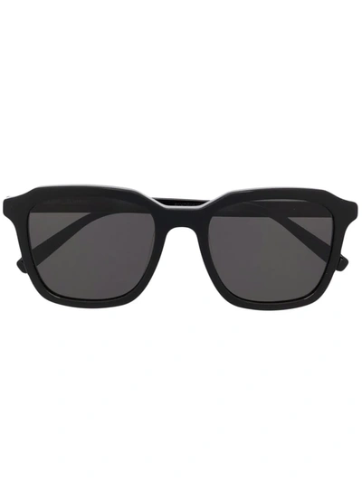 Saint Laurent Square-frame Sunglasses In Schwarz