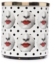 Fornasetti Comme Des Forna Paper Bin In Weiss