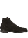 GUIDI LACE-UP ANKLE BOOTS