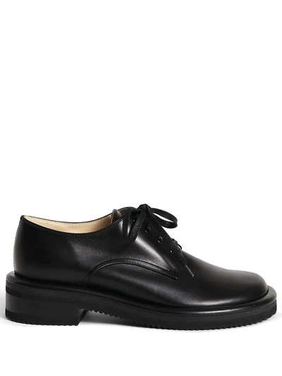 Proenza Schouler Pipe Derby Shoes In Schwarz