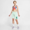 Nike Kids'  Girls' Trophy Training Shorts In Green