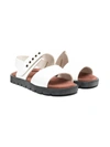 Pèpè Sling-back Sandals In White