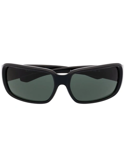 Ray-ban Junior Rectangle-frame Sunglasses In Black