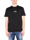 Dsquared2 Rhinestone-embellished Icon T-shirt In Black