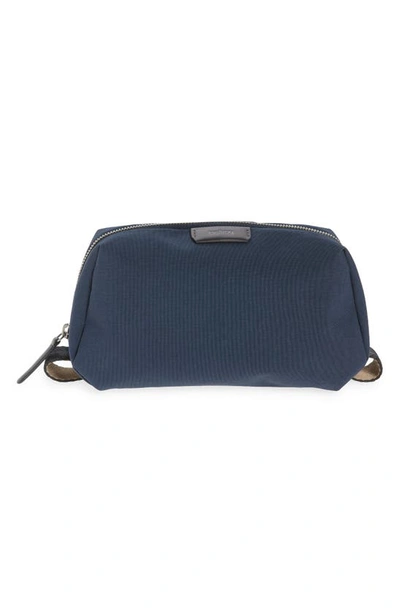 Bellroy Canvas Dopp Kit In Marine Blue