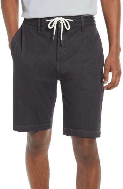 Kato The Clip Denit® Denim Shorts In Grey