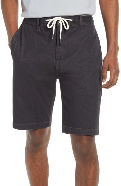 Kato Hiroshi  The Clip Denit® Denim Shorts In Grey