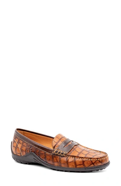Martin Dingman Bill Penny Loafer In Pink