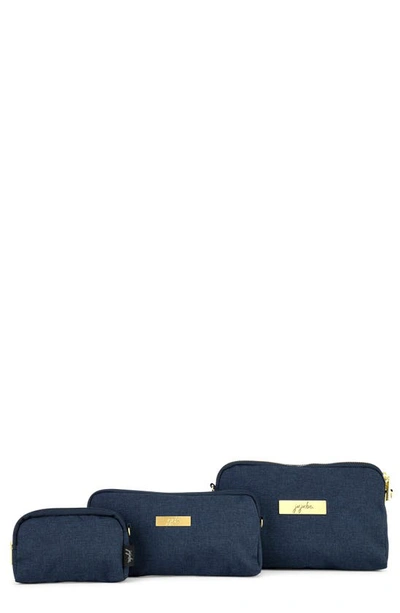 Ju-ju-be Be Set Zip Top Case In Indigo