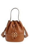 TORY BURCH MILLER LEATHER BUCKET BAG,79323