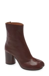 Maison Margiela Tabi Boot In Major Brown