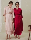 NOT JUST PAJAMA ANKLE LENGTH SILK ROBE