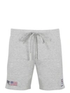 AUTRY AUTRY LOGO EMBROIDERED DRAWSTRING SHORTS