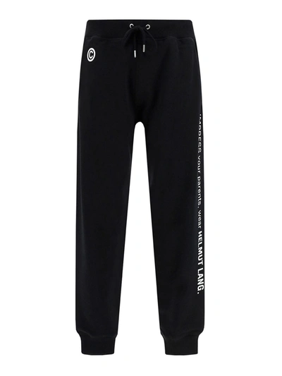 Helmut Lang Airy Nylon & Cotton Regular Fit Cargo Pants In Black