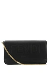 FENDI FENDI ROMA LETTERING CHAIN SHOULDER BAG