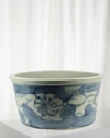 Winward Blue & White Ceramic Pot