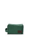Shinola Men's Bert Canvas Double-zip Toiletry Kit Case In Forest
