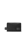 Shinola Men's Bert Canvas Double-zip Toiletry Kit Case In Black