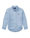 Polo Ralph Lauren Boy's Oxford Sport Shirt In Blue