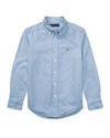 Polo Ralph Lauren Kids' Boy's Oxford Sport Shirt In Blue