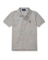 Polo Ralph Lauren Short-sleeved Polo Shirt In Gray
