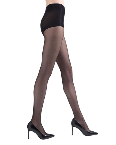 Natori 2-pack Shimmer Sheer Control-top Tights In Nude