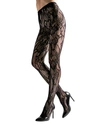 Natori 2-pack Lace Cutout Net & Fishnet Tights In Black