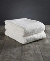 Delilah Home Resort Collection Organic Turkish Cotton 2-pc. Hand Towels, 16" X 30" In Ivory