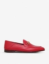 GUCCI BRIXTON COLLAPSIBLE LEATHER LOAFERS,783-10004-7027550109