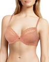 Chantelle C Chic Sexy Plunge Underwire Bra In Foundation