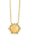 SYNA MOGUL HEX YELLOW OPAL NECKLACE,PROD243360631
