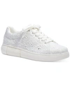 Kate Spade Lift Eyelet Low-top Fashion Sneakers In Optic White (opi)