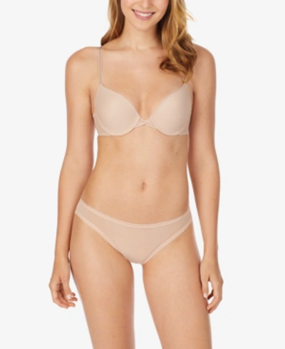 Le Mystere Women's Mesh Bump It Up Bra 3201 In Champagne (nude 5)