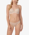 Le Mystere Clean Lines Strapless Underwire Bra In Champagne