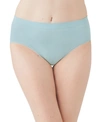 Wacoal B-smooth Hi Cut Brief Underwear 834175 In Ether